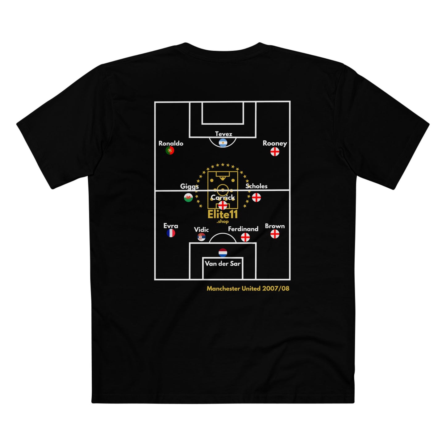 2007/08 Manchester United Squad T-Shirt
