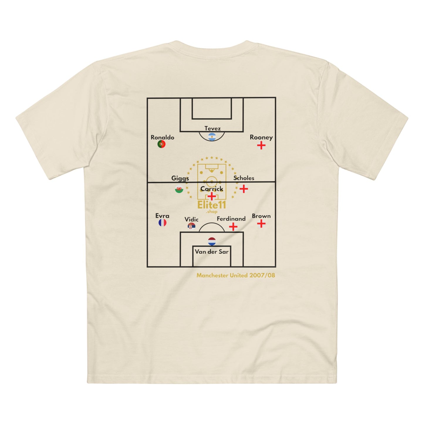 2007/08 Manchester United Squad T-Shirt