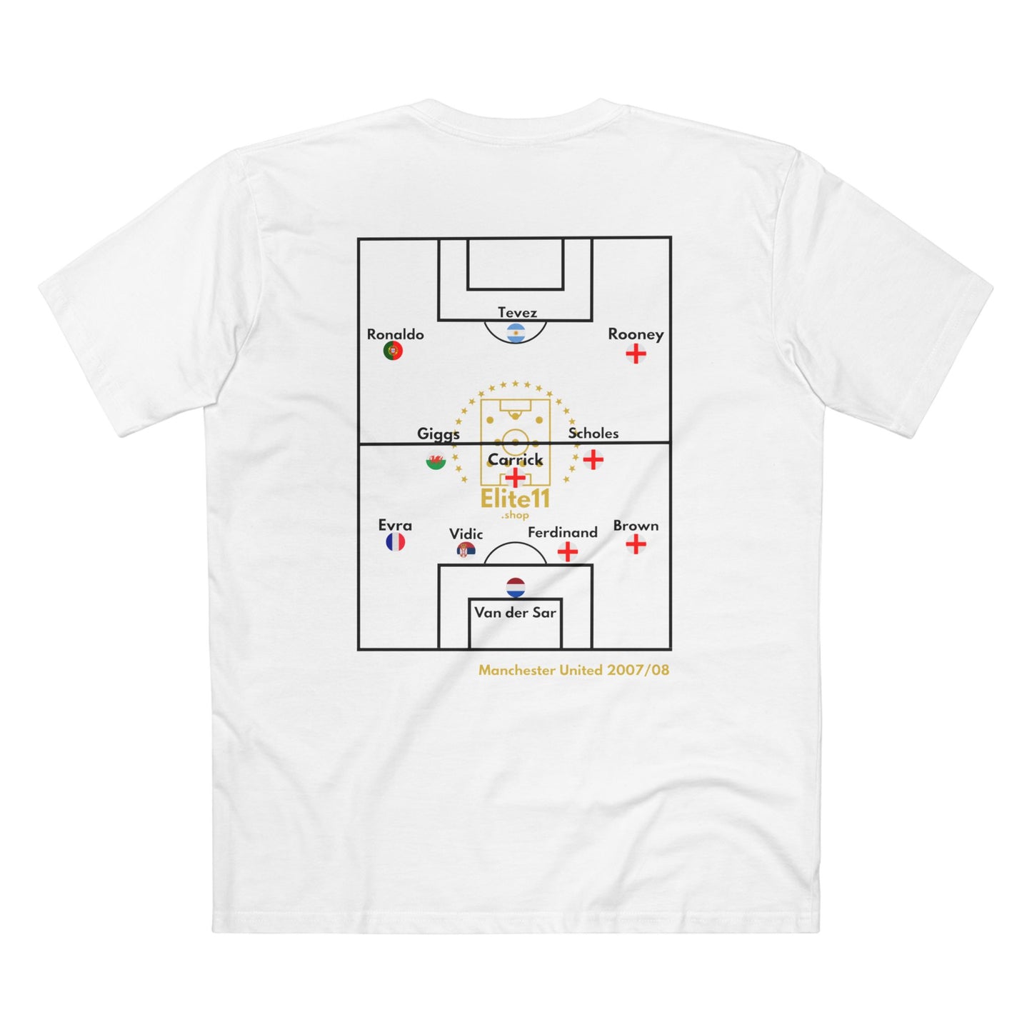 2007/08 Manchester United Squad T-Shirt