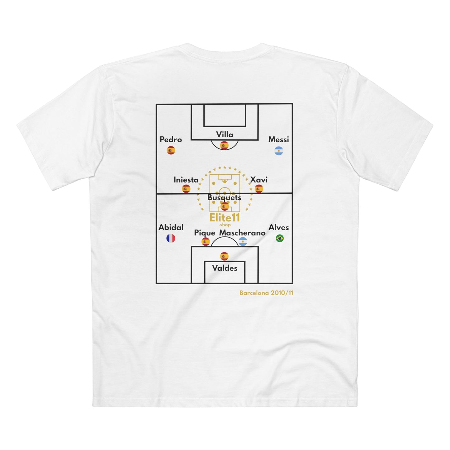 2010/11 Barcelona Squad T-Shirt