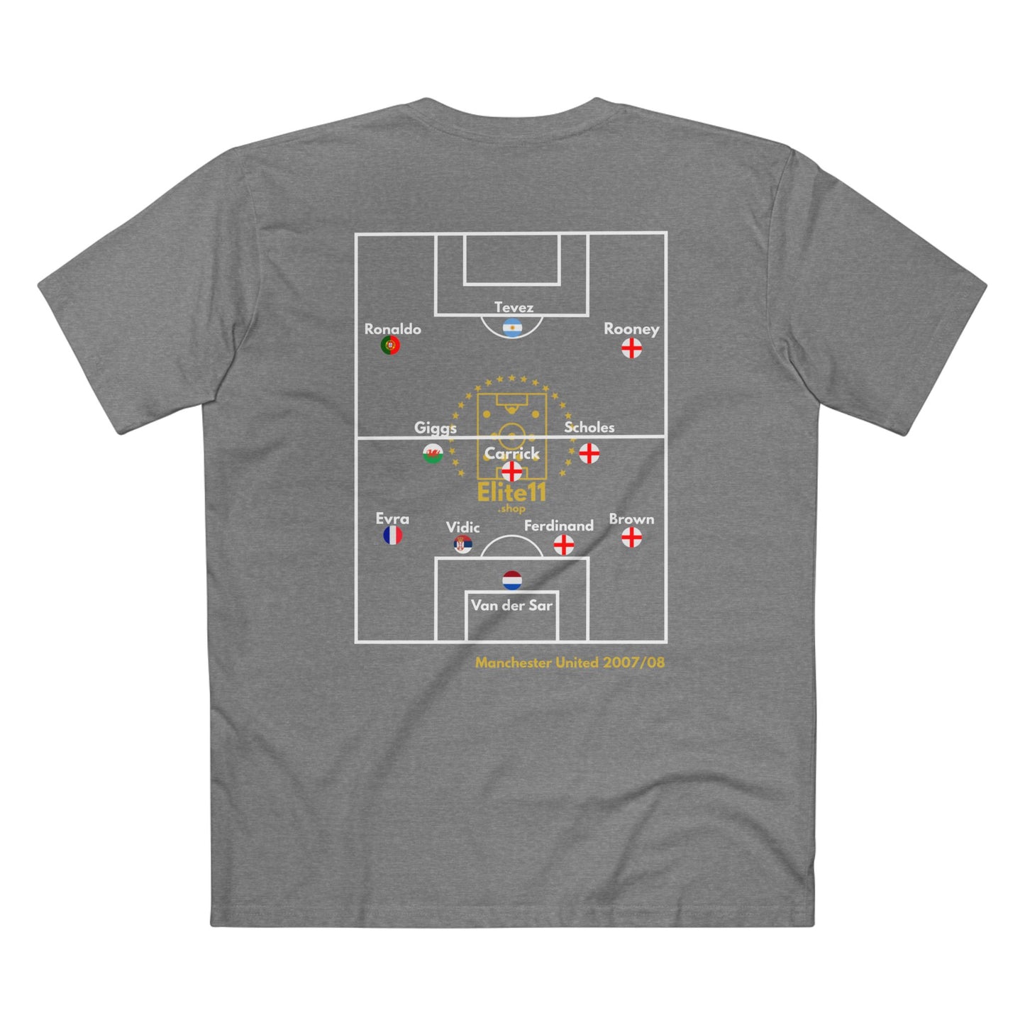 2007/08 Manchester United Squad T-Shirt