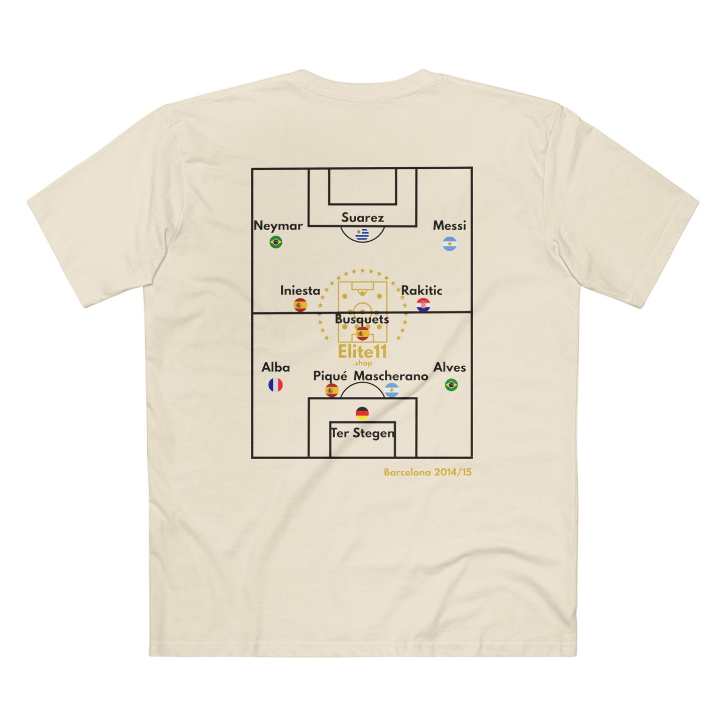 2014/15 Barcelona Squad T-Shirt
