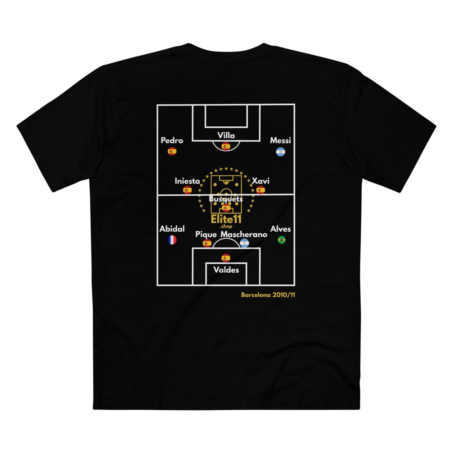 2010/11 Barcelona Squad T-Shirt