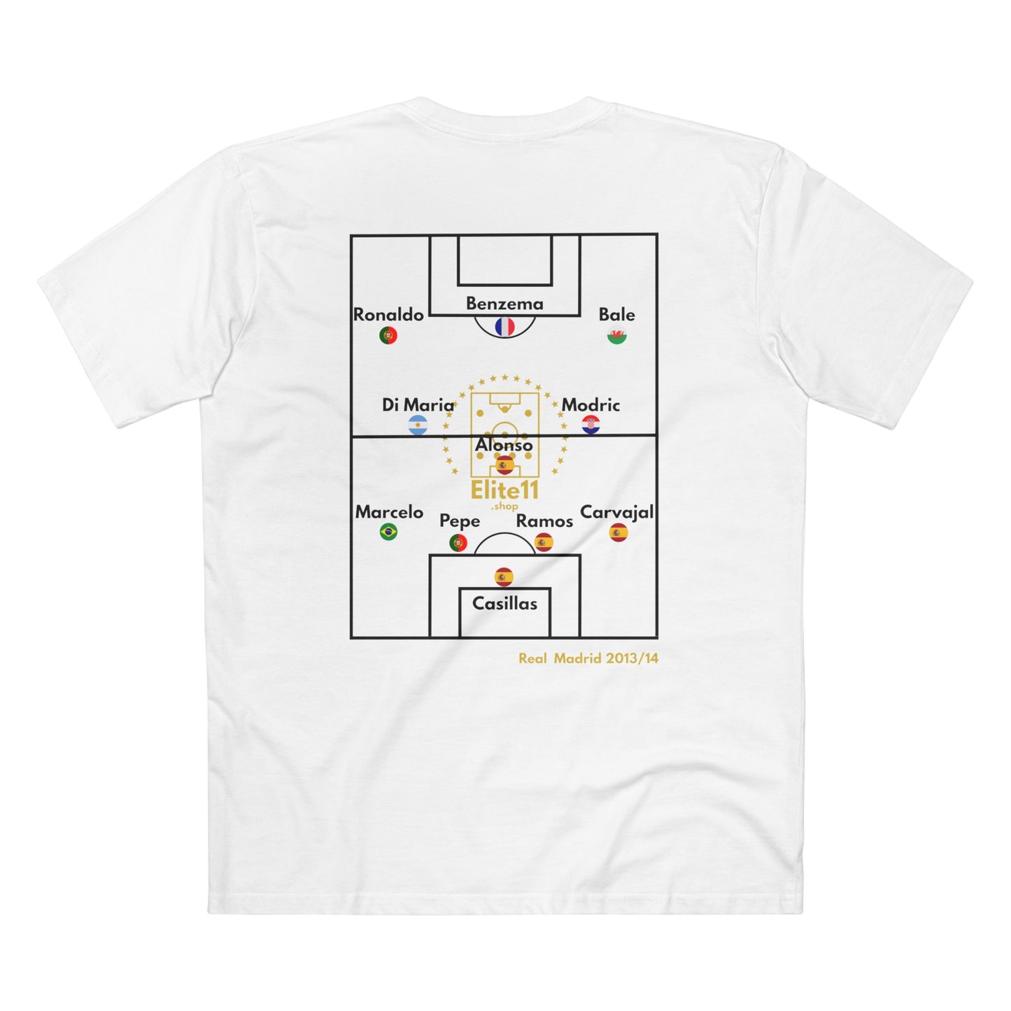 2013/14 Real Madrid Squad T-Shirt