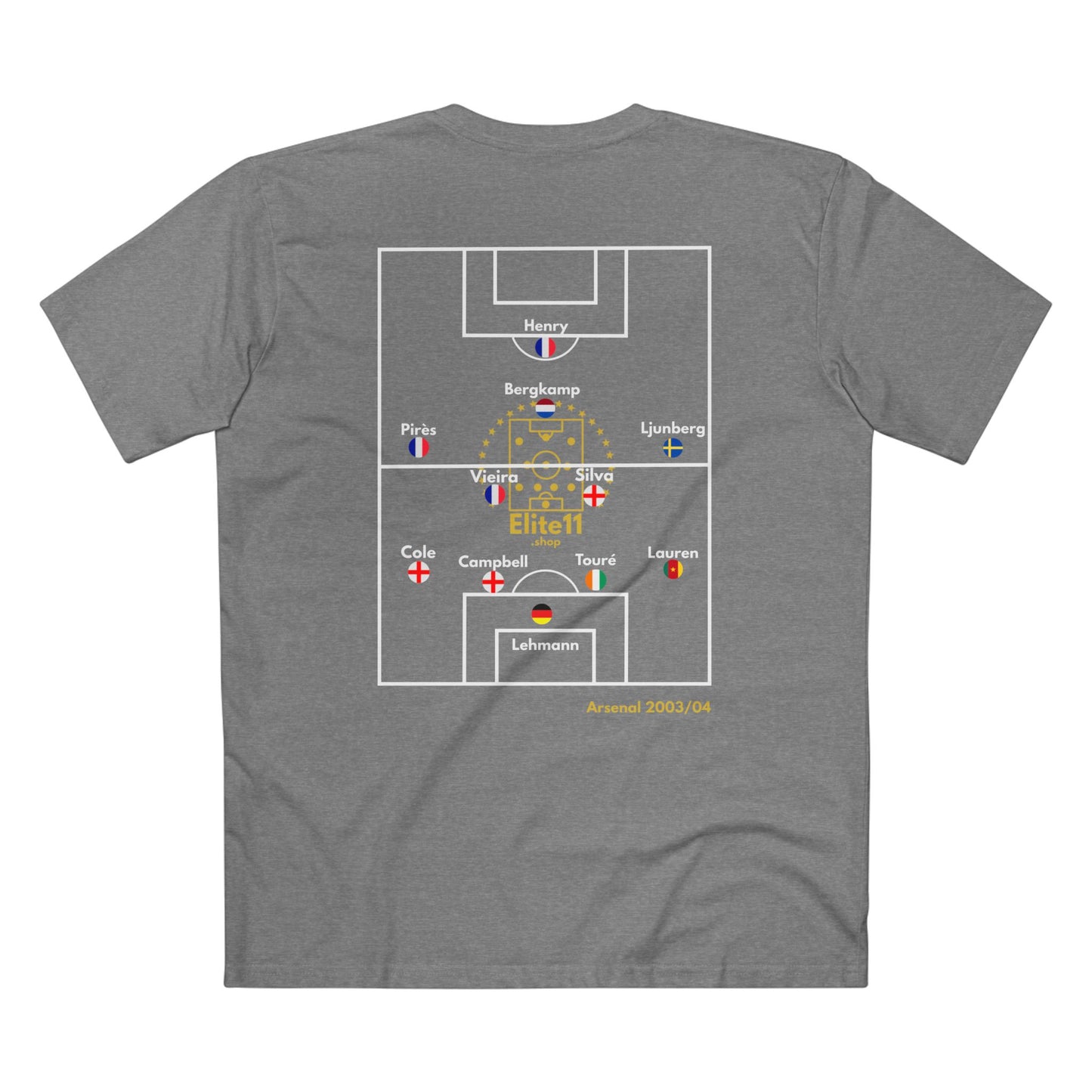 2003/04 Arsenal Squad T-Shirt