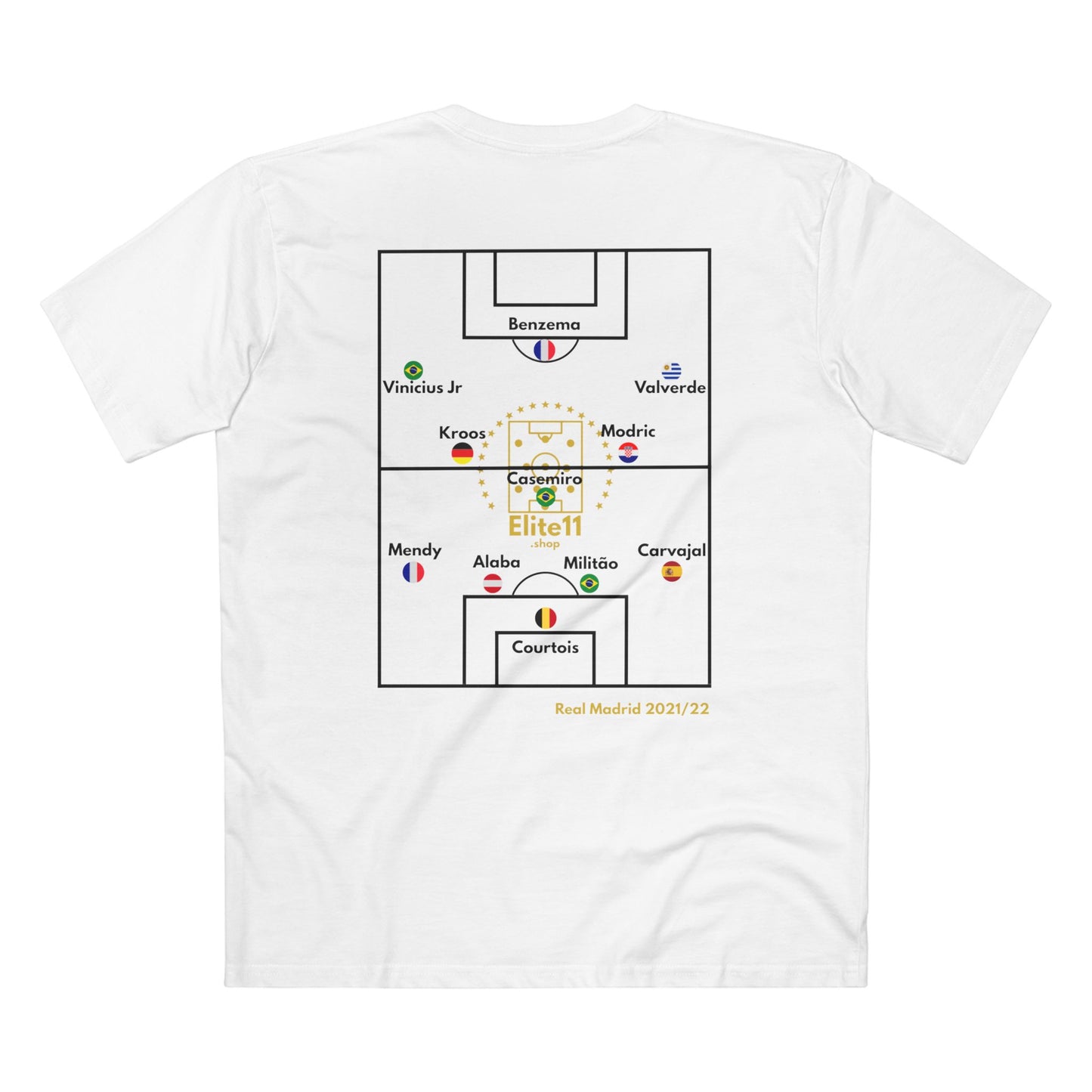 2021/22 Real Madrid Squad T-Shirt
