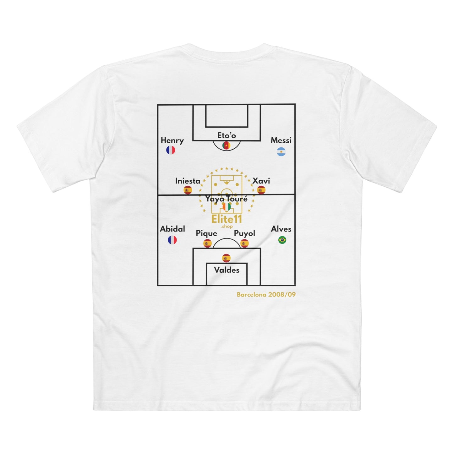 2008/09 Barcelona Squad T-Shirt