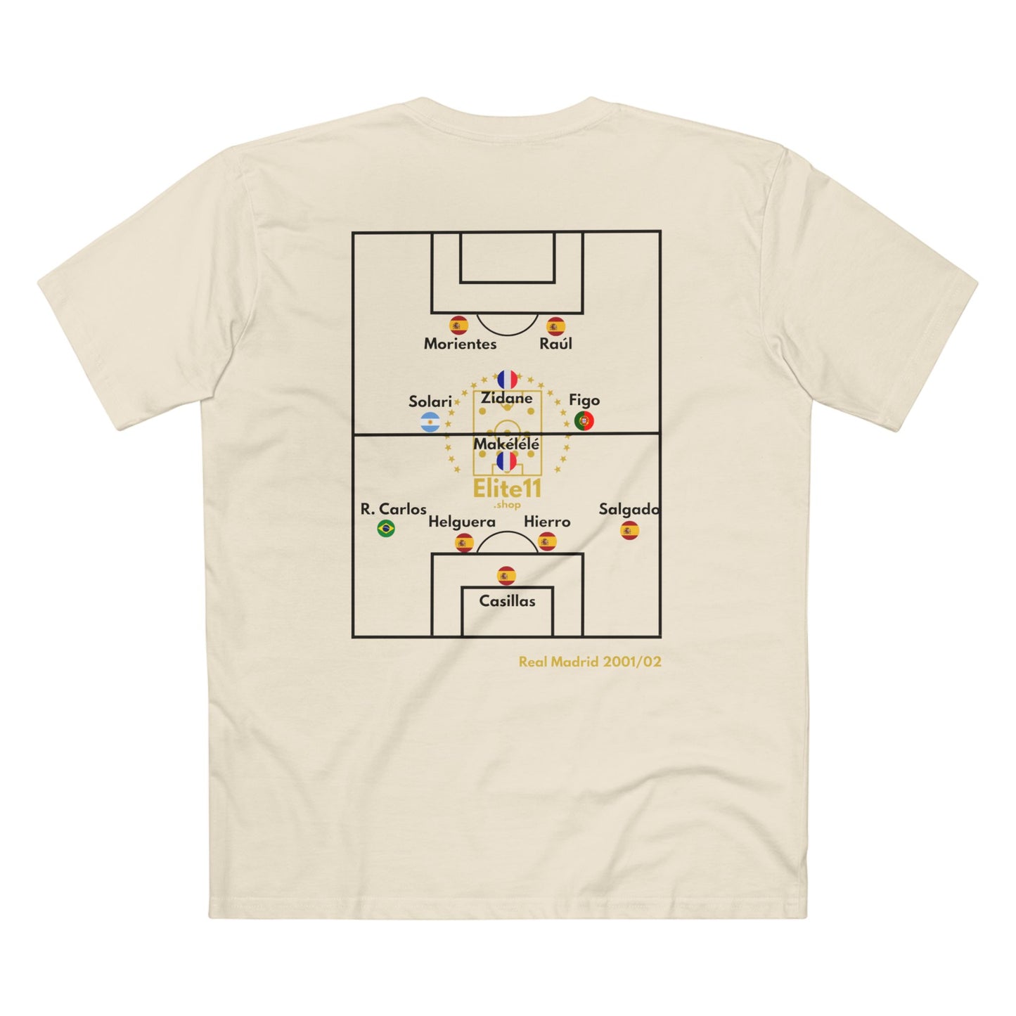 2001/02 Real Madrid Squad T-Shirt