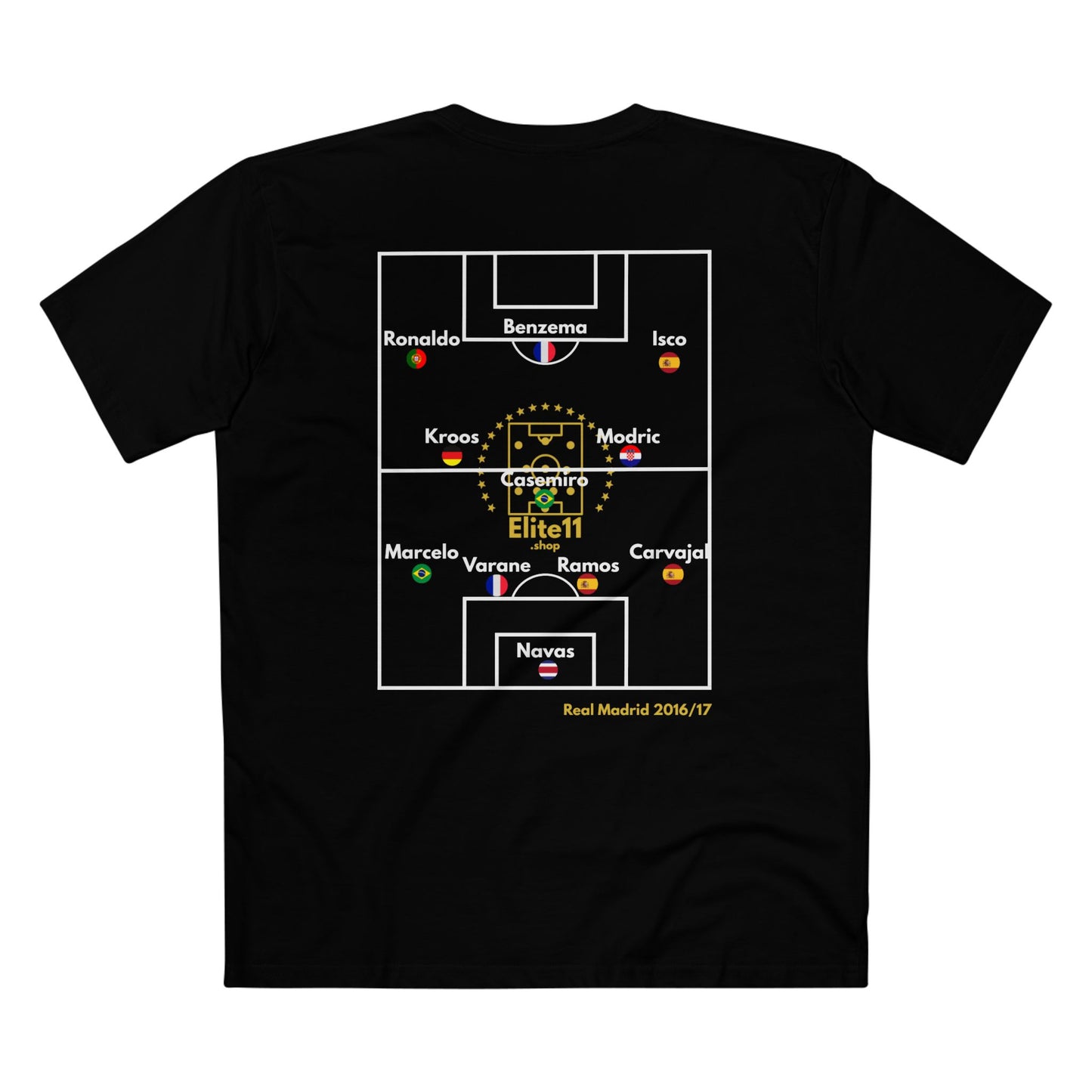 2016/17 Real Madrid Squad T-Shirt