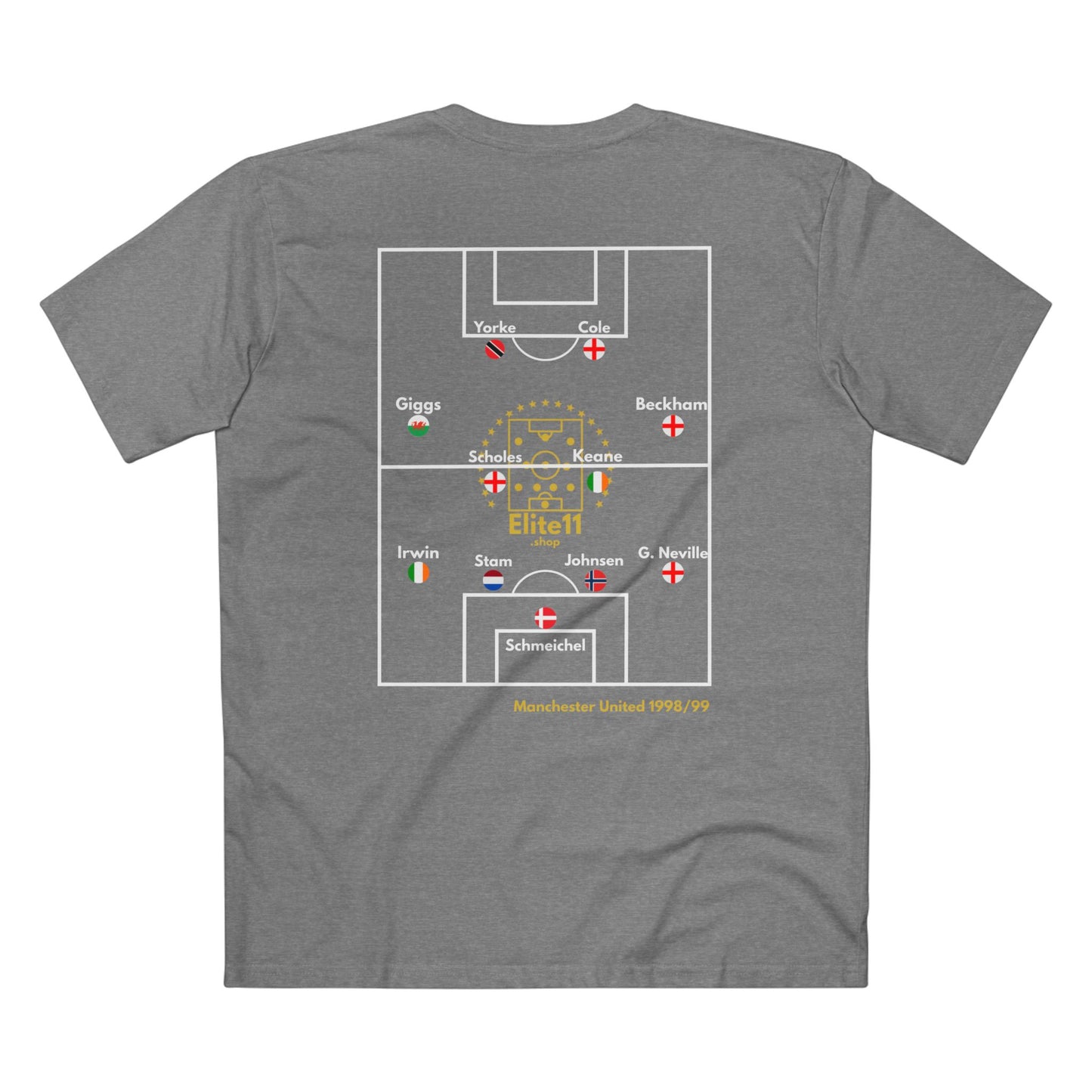 1998/99 Manchester United Squad T-Shirt