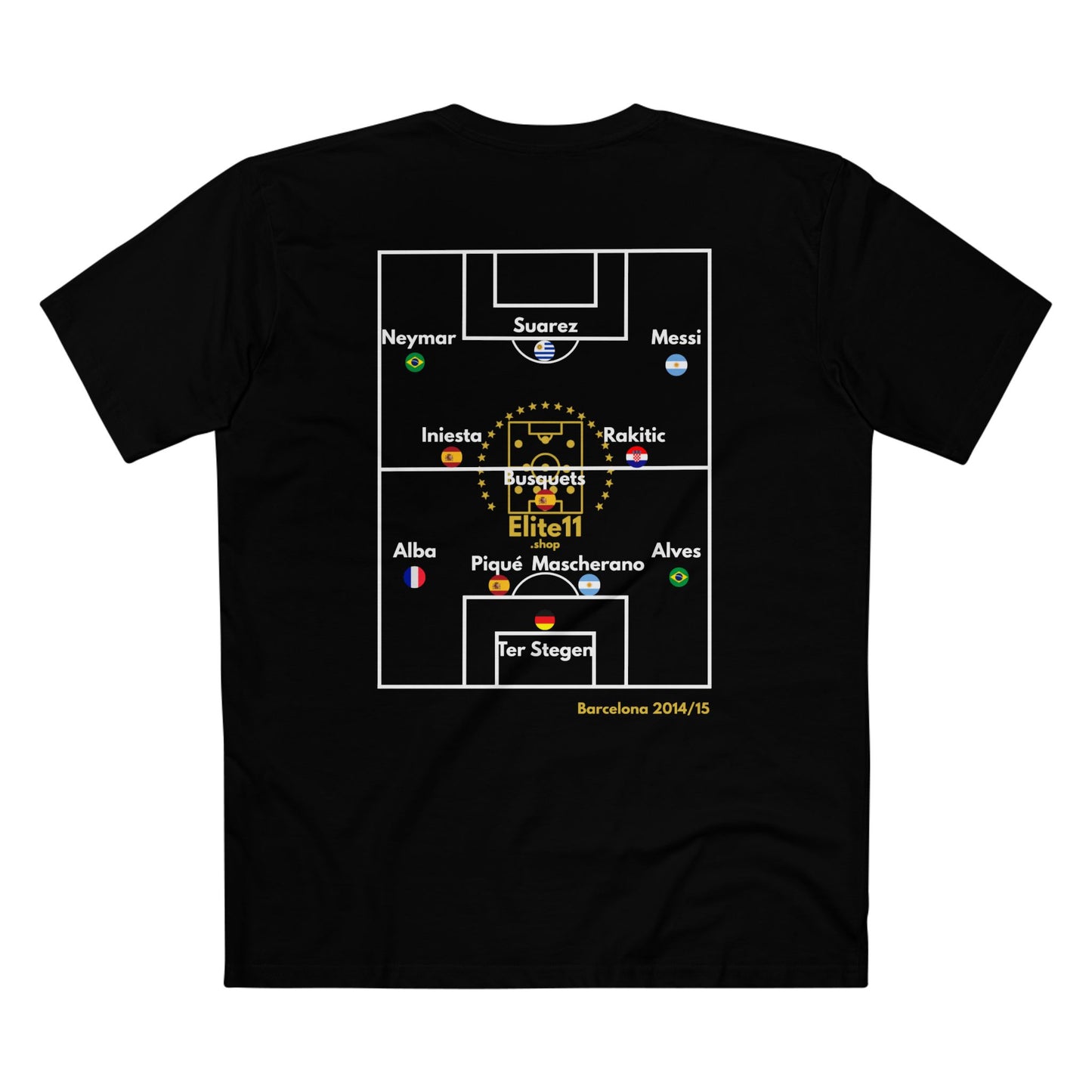 2014/15 Barcelona Squad T-Shirt
