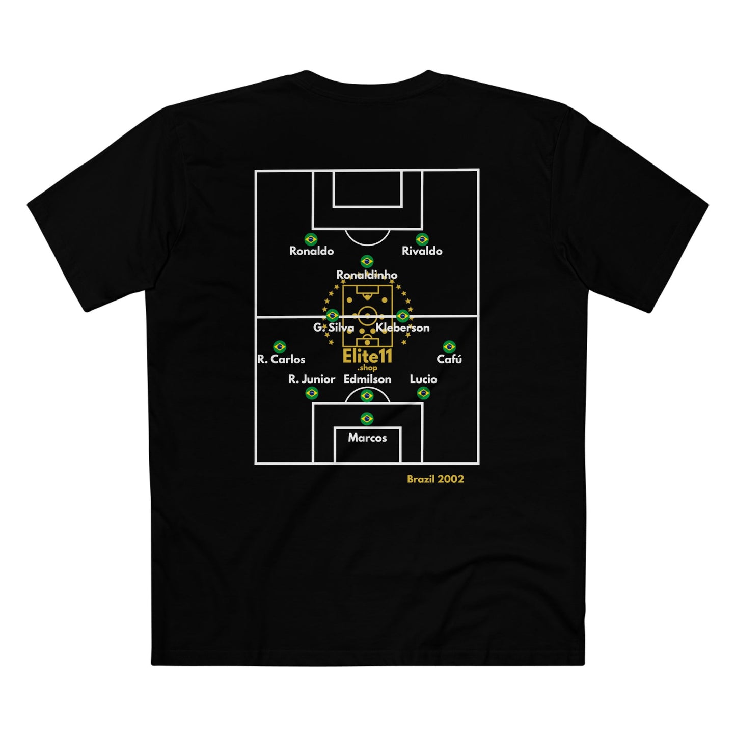 Brazil 2002 Squad T-Shirt