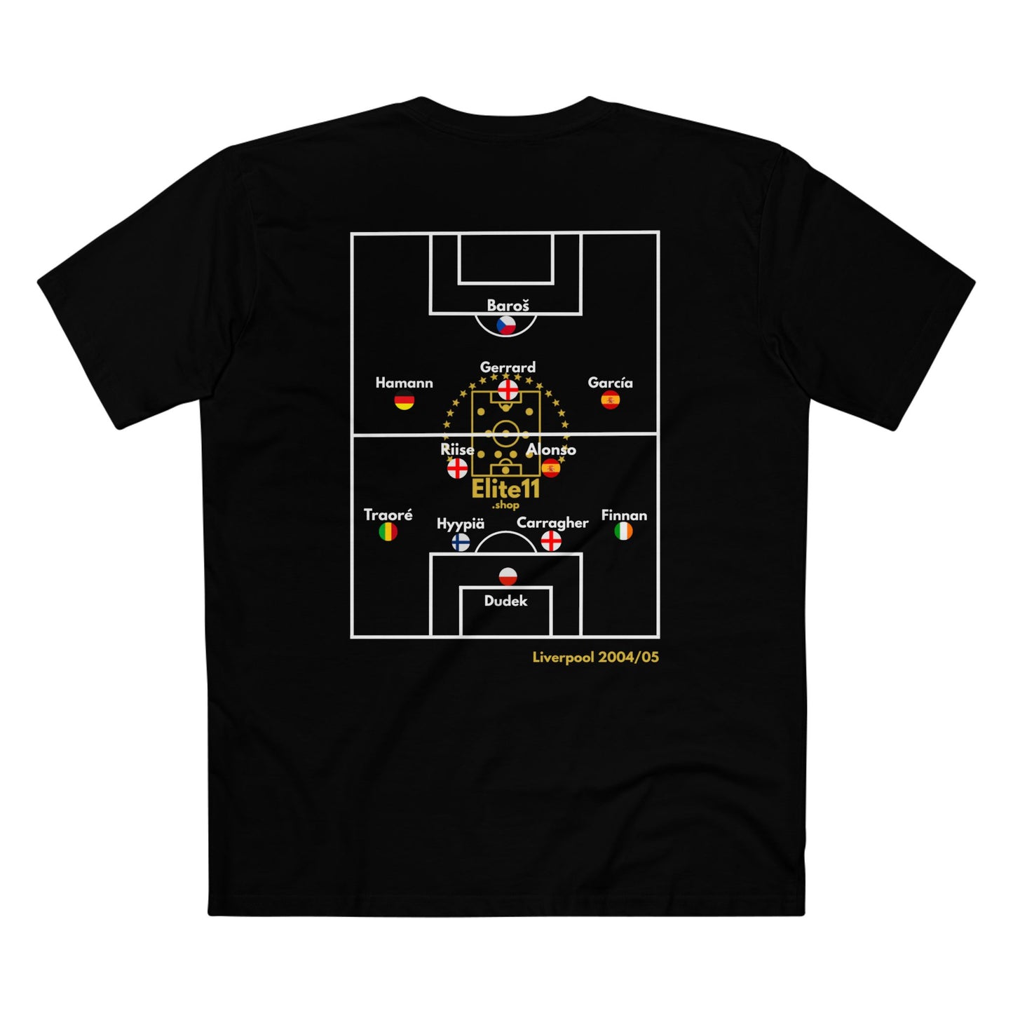 2004/05 Liverpool Squad T-Shirt
