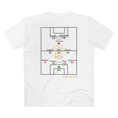 2002/03 AC Milan Squad T-Shirt
