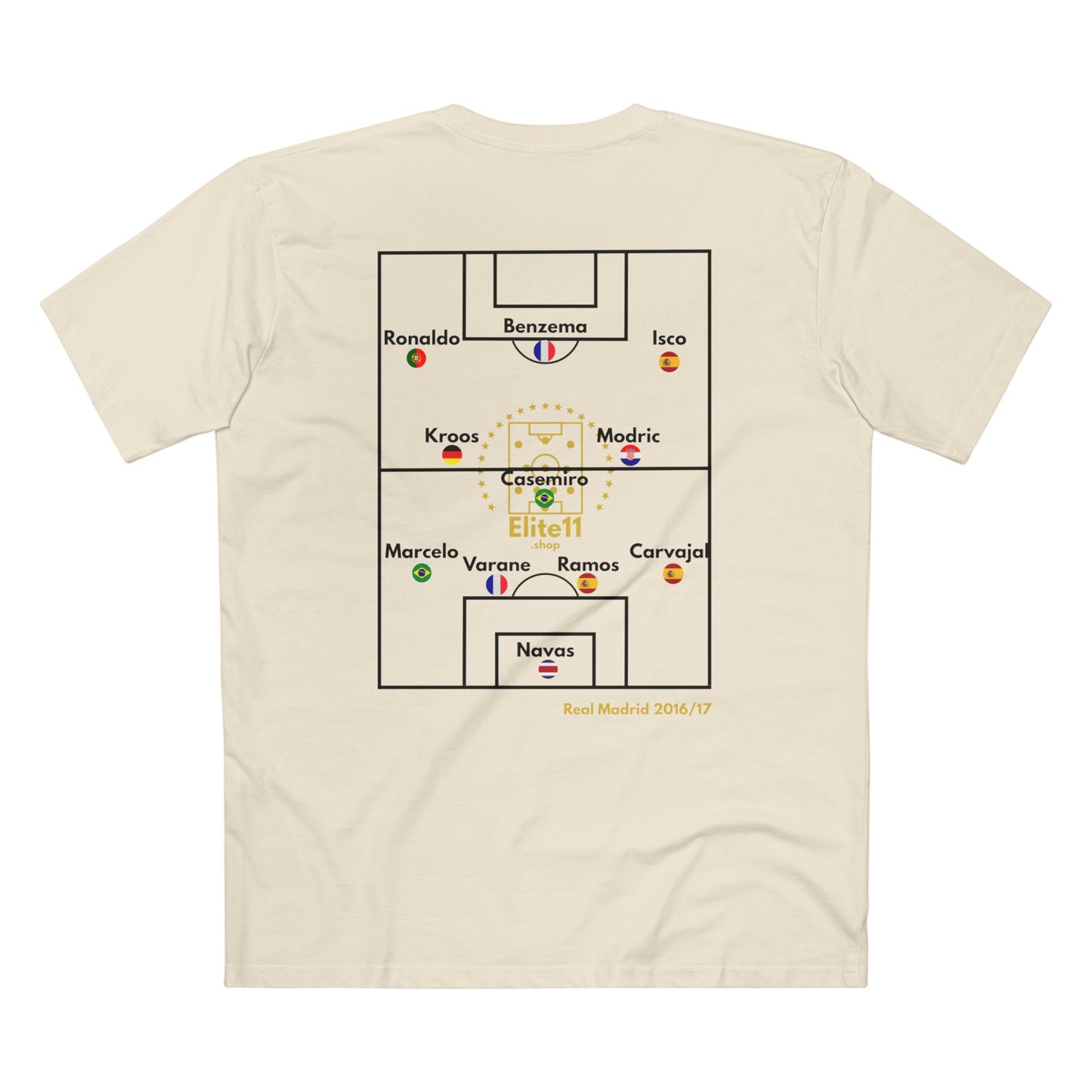 2016/17 Real Madrid Squad T-Shirt