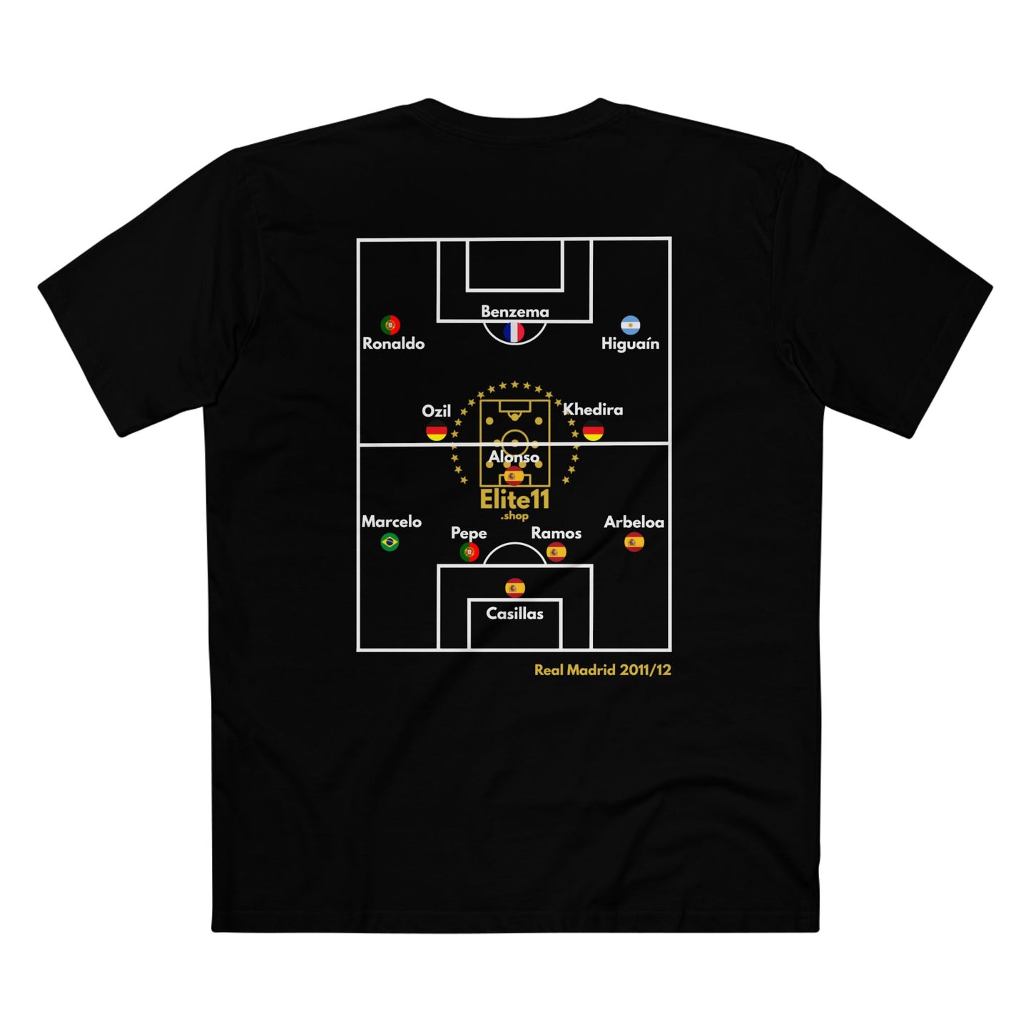 2011/12 Real Madrid Squad T-Shirt