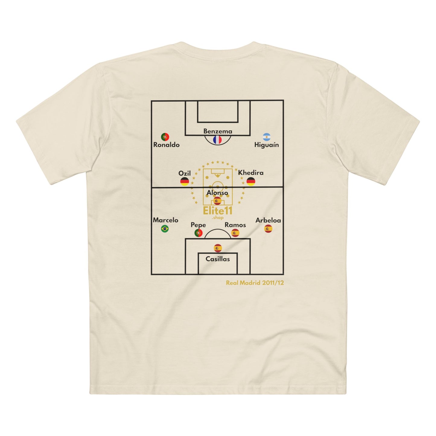 2011/12 Real Madrid Squad T-Shirt