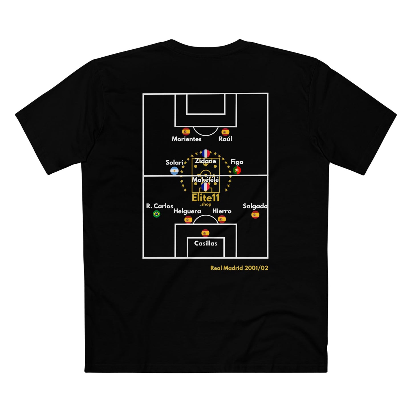 2001/02 Real Madrid Squad T-Shirt