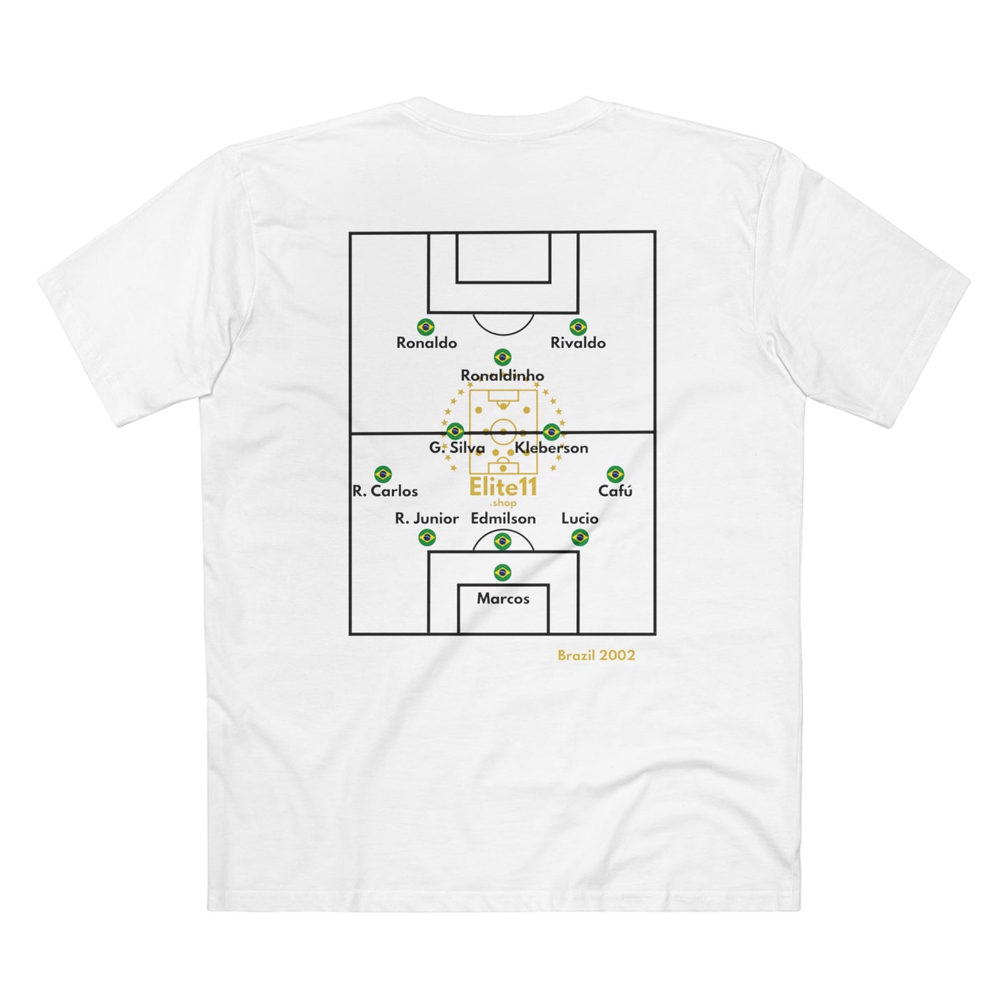 Brazil 2002 Squad T-Shirt
