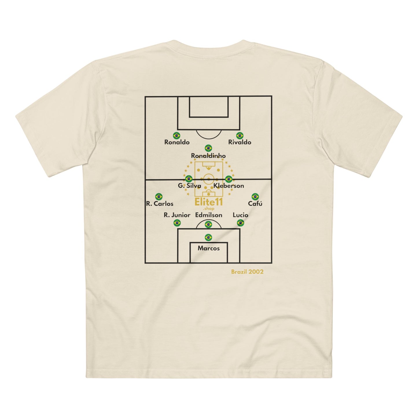 Brazil 2002 Squad T-Shirt